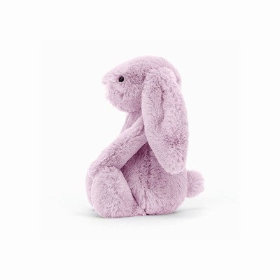 Jellycat Bashful Lilac Bunny New Zealand | VDPHW2756